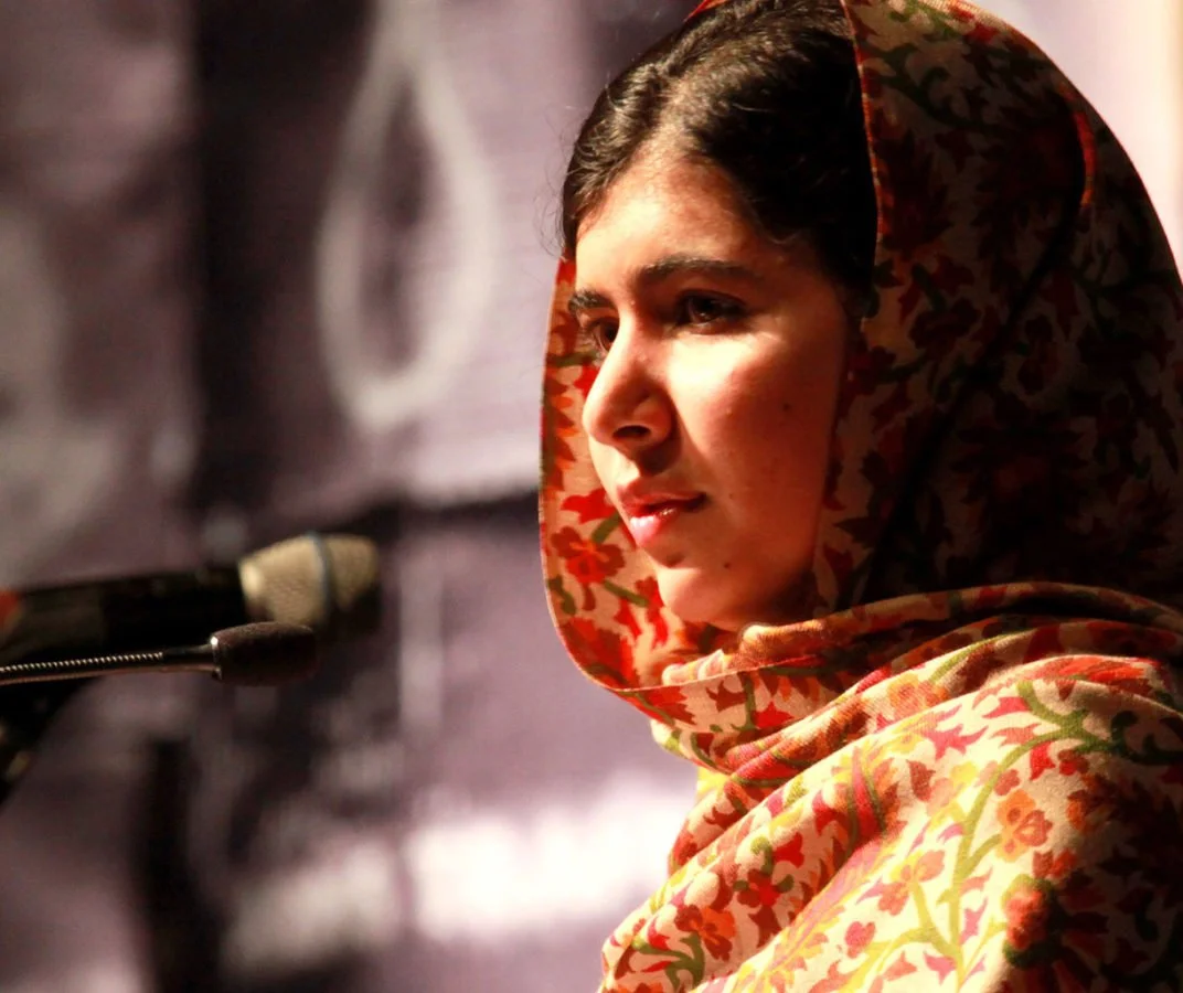 Malala Yousafzai, the schoolgirl shot by the Taliban for campaigning for girls’ education was presented with an International’s Ambassador of Conscience award.