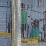 Children playing near the Refugee Processing Centre on Nauru. © Private