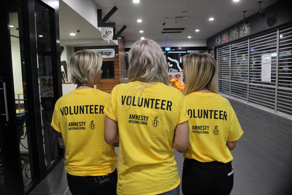 Volunteer - Amnesty International Australia