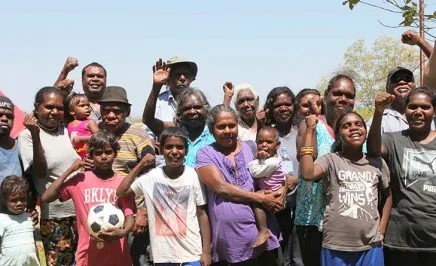 People power at Oombulgurri © Amnesty International/Mareike Ceranna